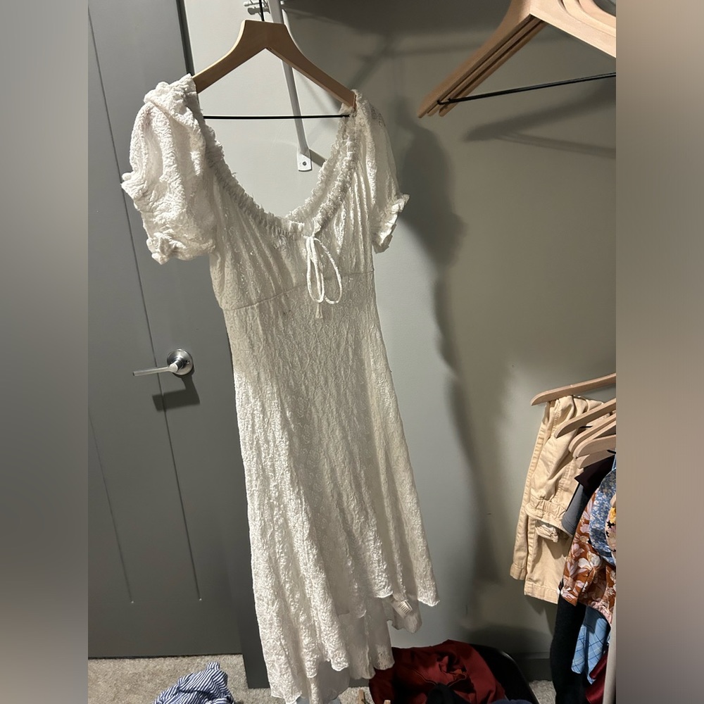 Urban outfitters dress / white beach